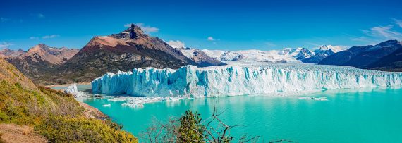 Panoramic View of Perito Moreno Glacier